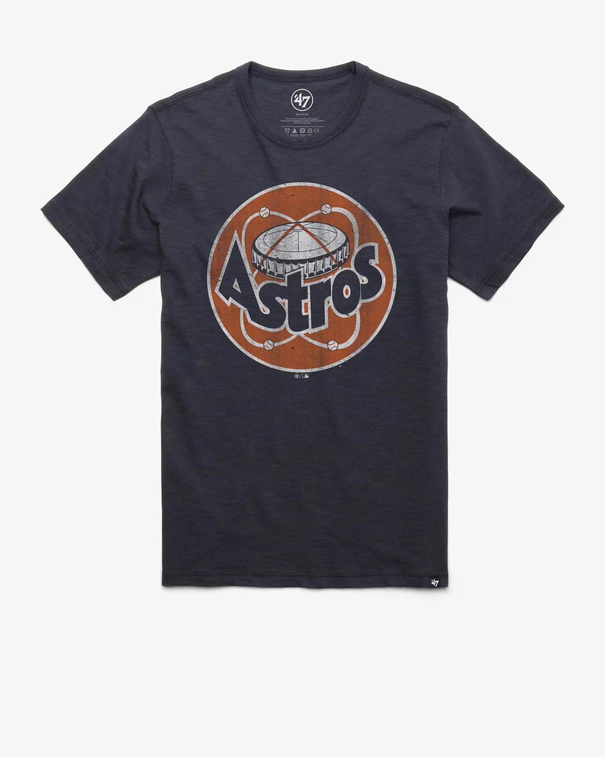 HOUSTON ASTROS COOPERSTOWN GRIT '47 VINTAGE SCRUM TEE