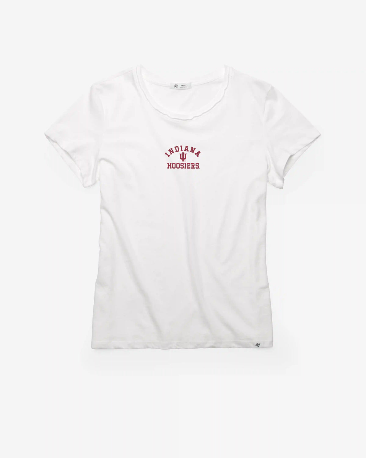 INDIANA HOOSIERS SPIRITED ARCH '47 WOMEN'S FRANKIE TEE