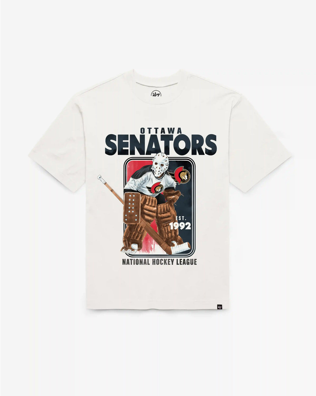 OTTAWA SENATORS PLAYBRUSH '47 FOUNDATION TEE