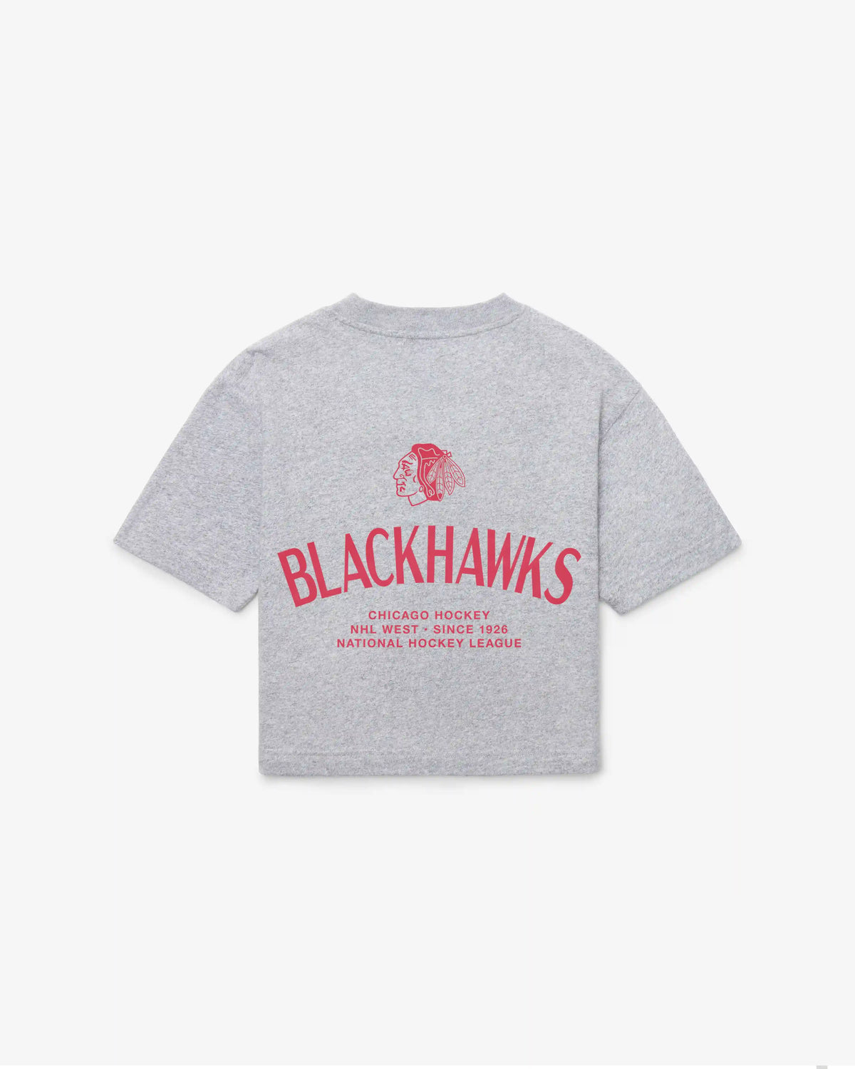 CHICAGO BLACKHAWKS HADRIAN '47 FOUNDATION CROP TEE WOMENS