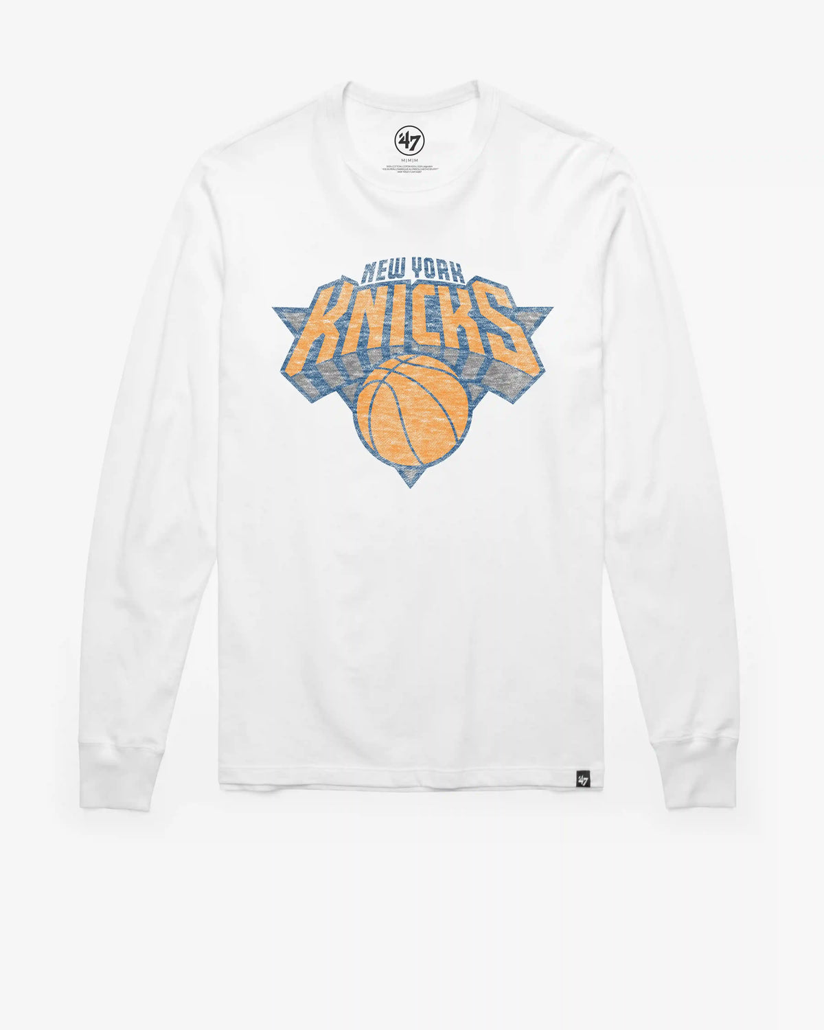 NEW YORK KNICKS PREMIER '47 FRANKLIN LONG SLEEVE TEE