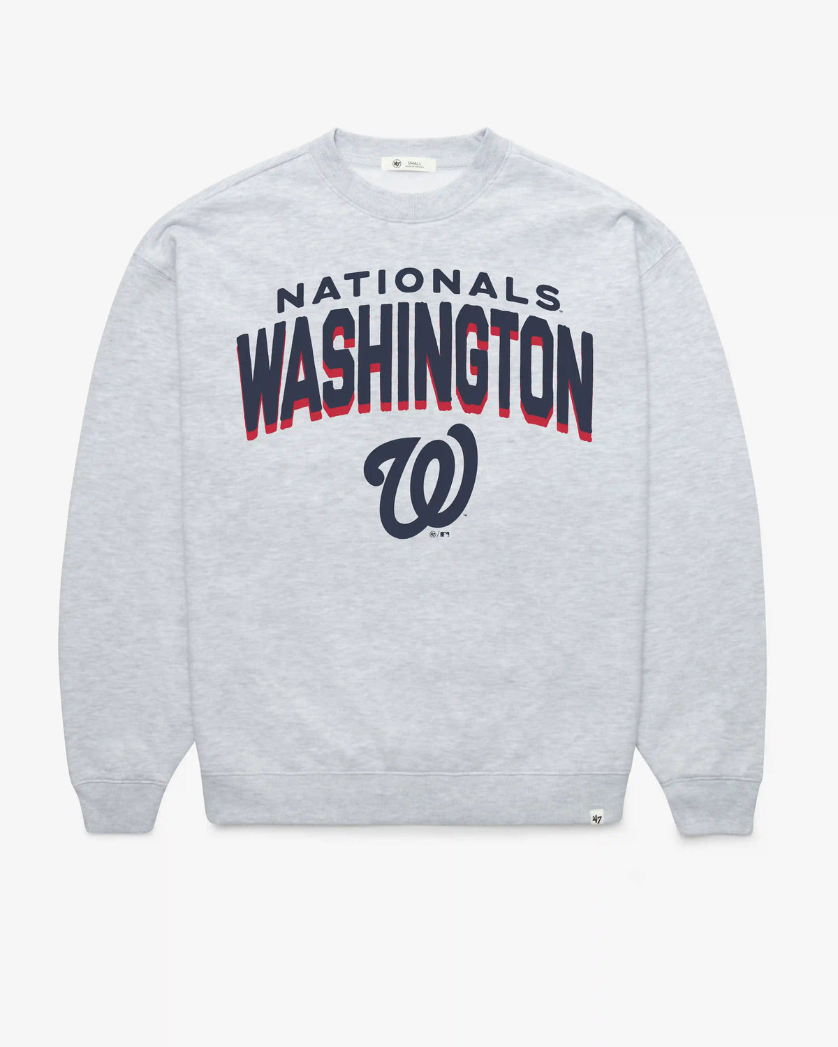 WASHINGTON NATIONALS CAMPUS ARCH CLOUD '47 OVERSIZED CREW WOMENS