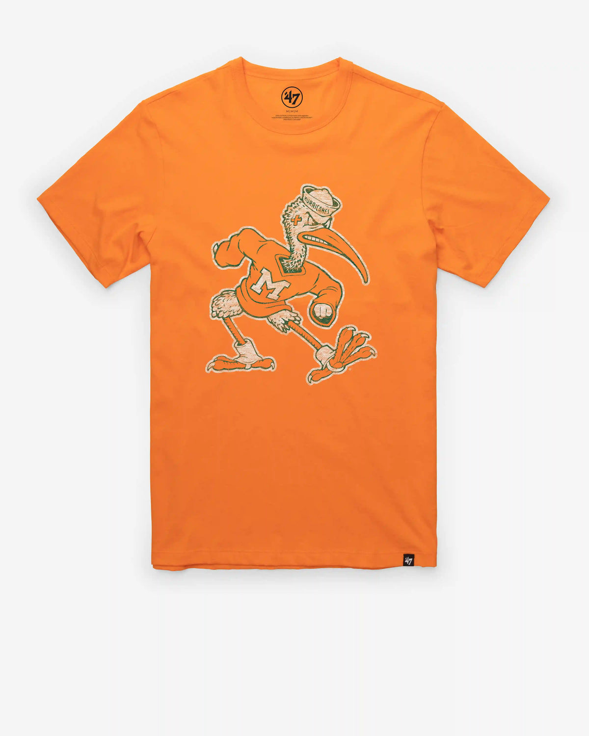 MIAMI HURRICANES VINTAGE PREMIER '47 FRANKLIN TEE