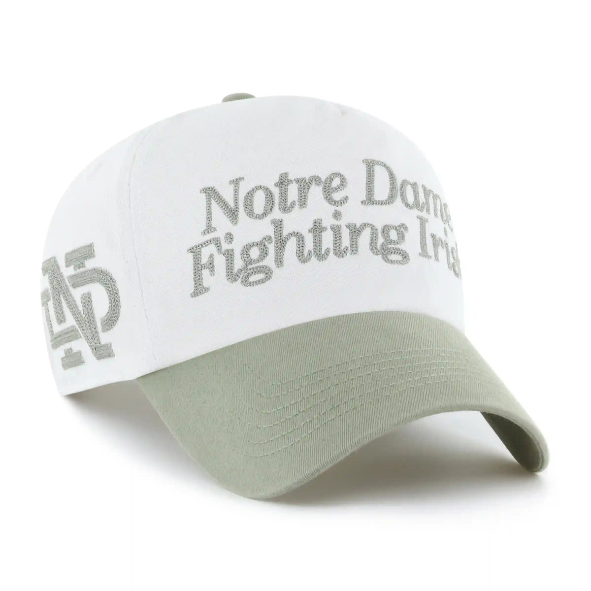 NOTRE DAME FIGHTIN IRISH VIN FORMA LUX '47 CLEAN UP PINCH FRONT