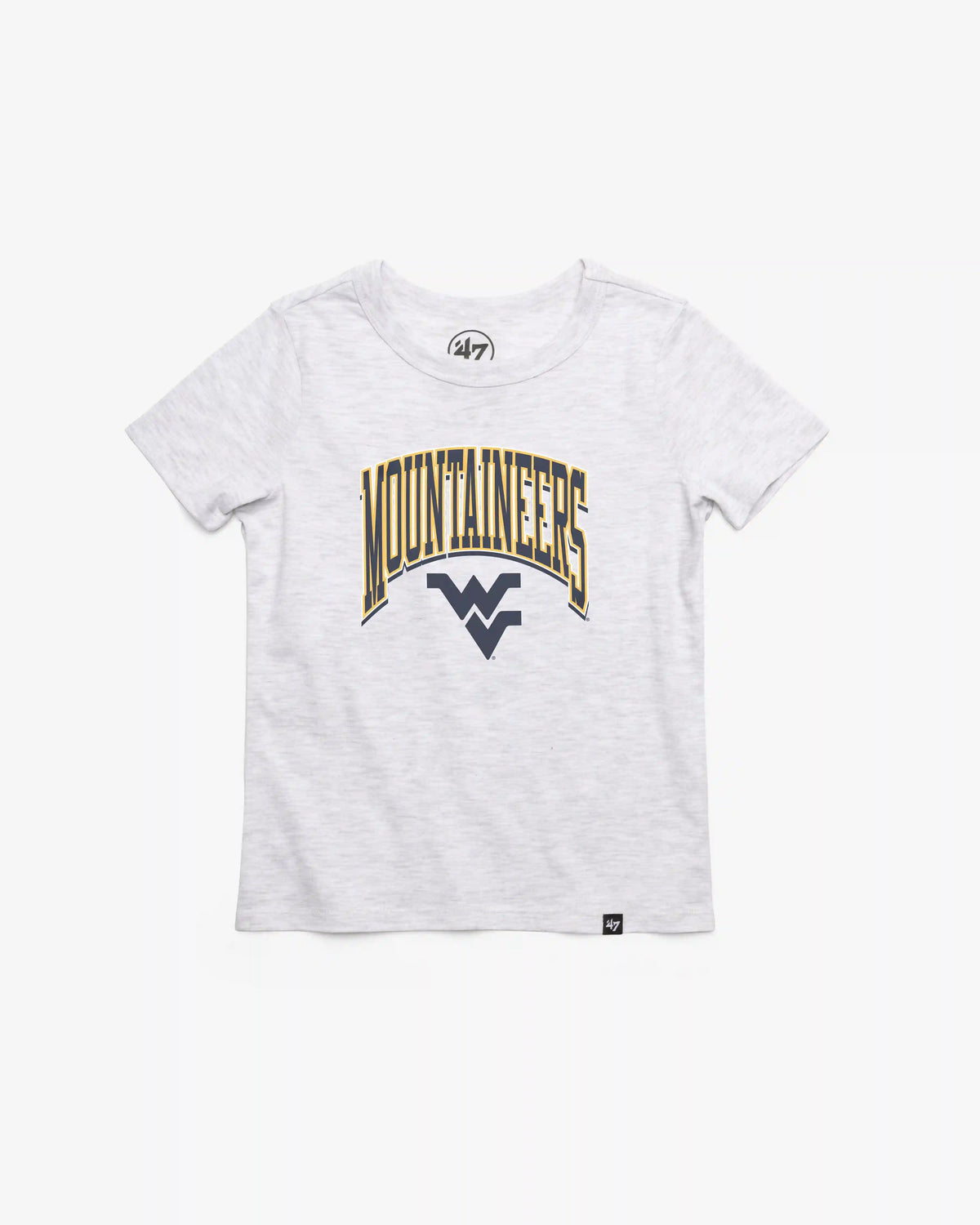 WEST VIRGINIA MOUNTAINEERS WALK TALL '47 FRANKLIN TEE KIDS