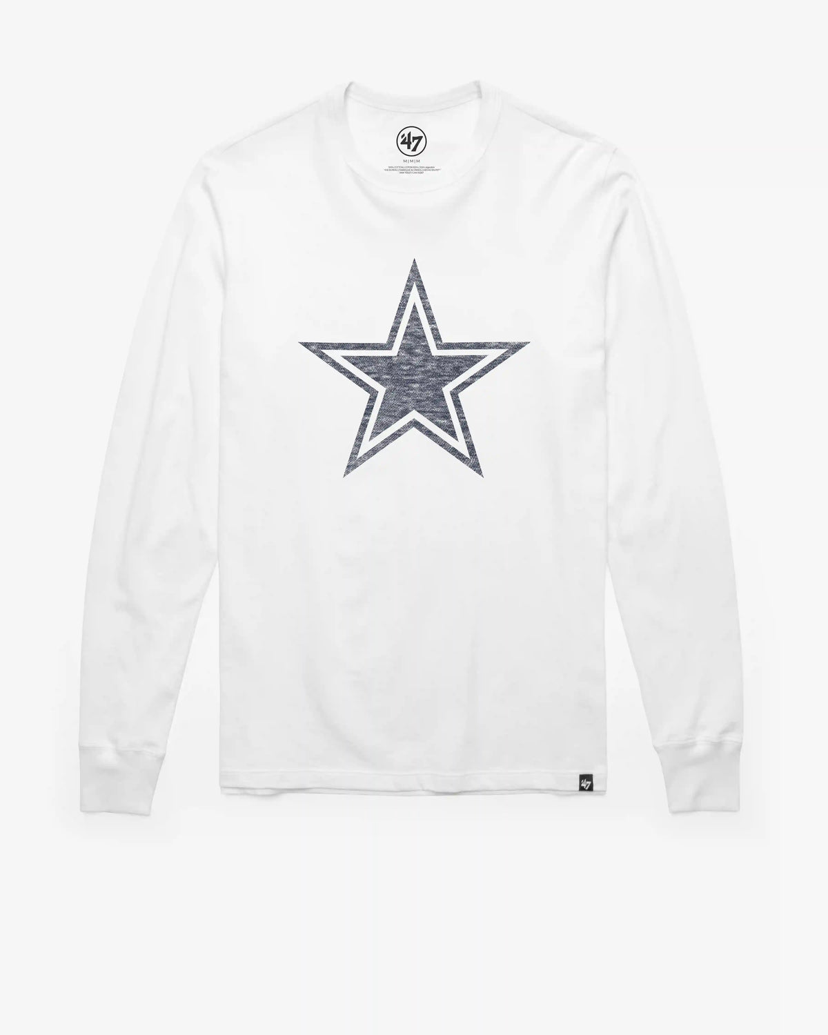 DALLAS COWBOYS PREMIER '47 FRANKLIN LONG SLEEVE TEE