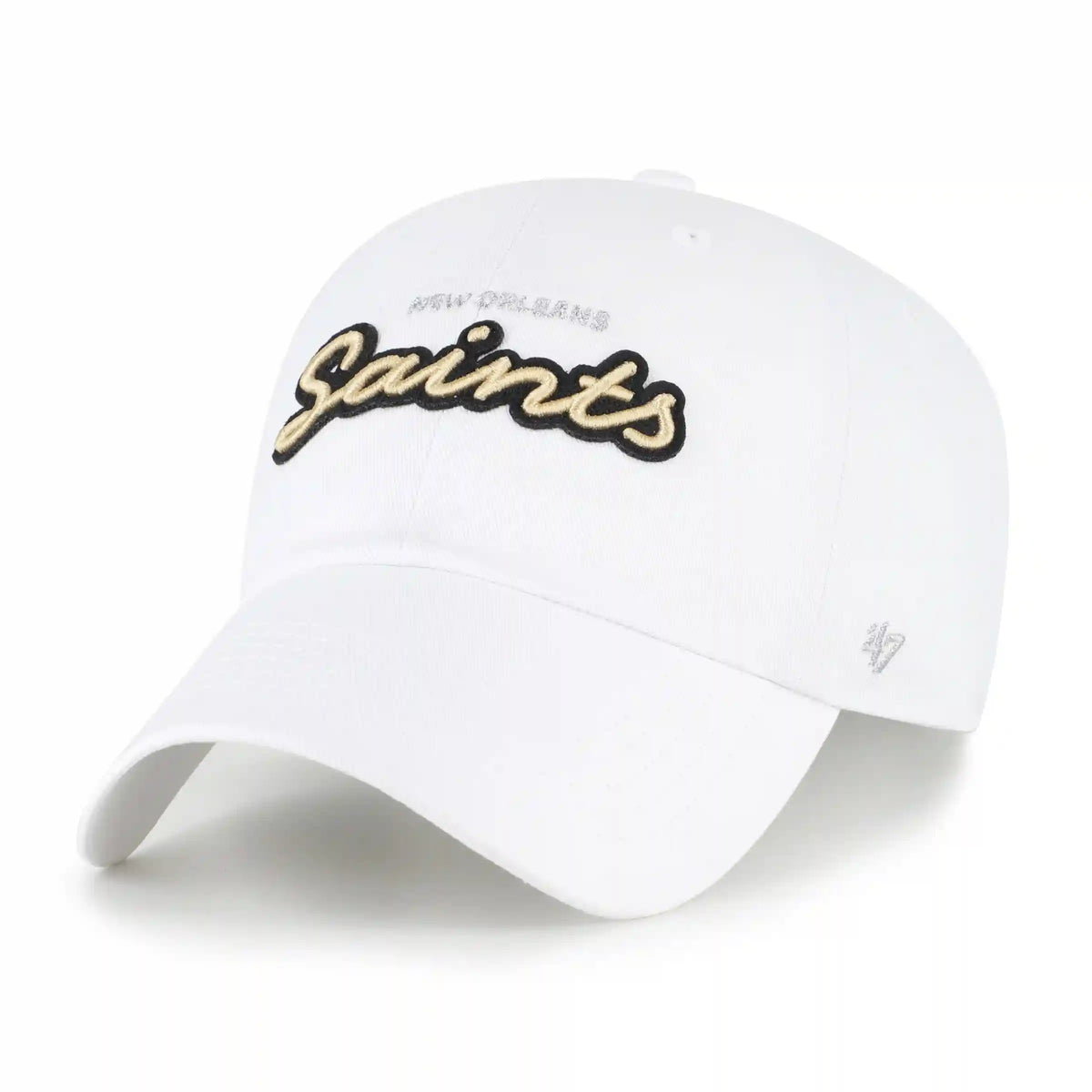 NEW ORLEANS SAINTS TRENDY SCRIPT '47 WOMEN'S CLEAN UP