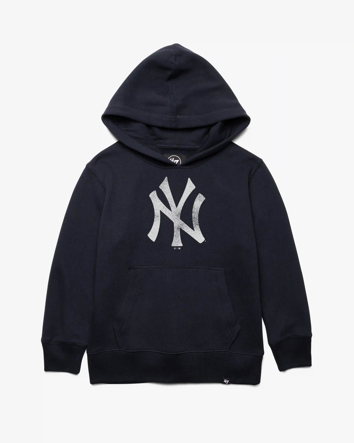 NEW YORK YANKEES DISTRESSED IMPRINT '47 KID'S HEADLINE HOOD