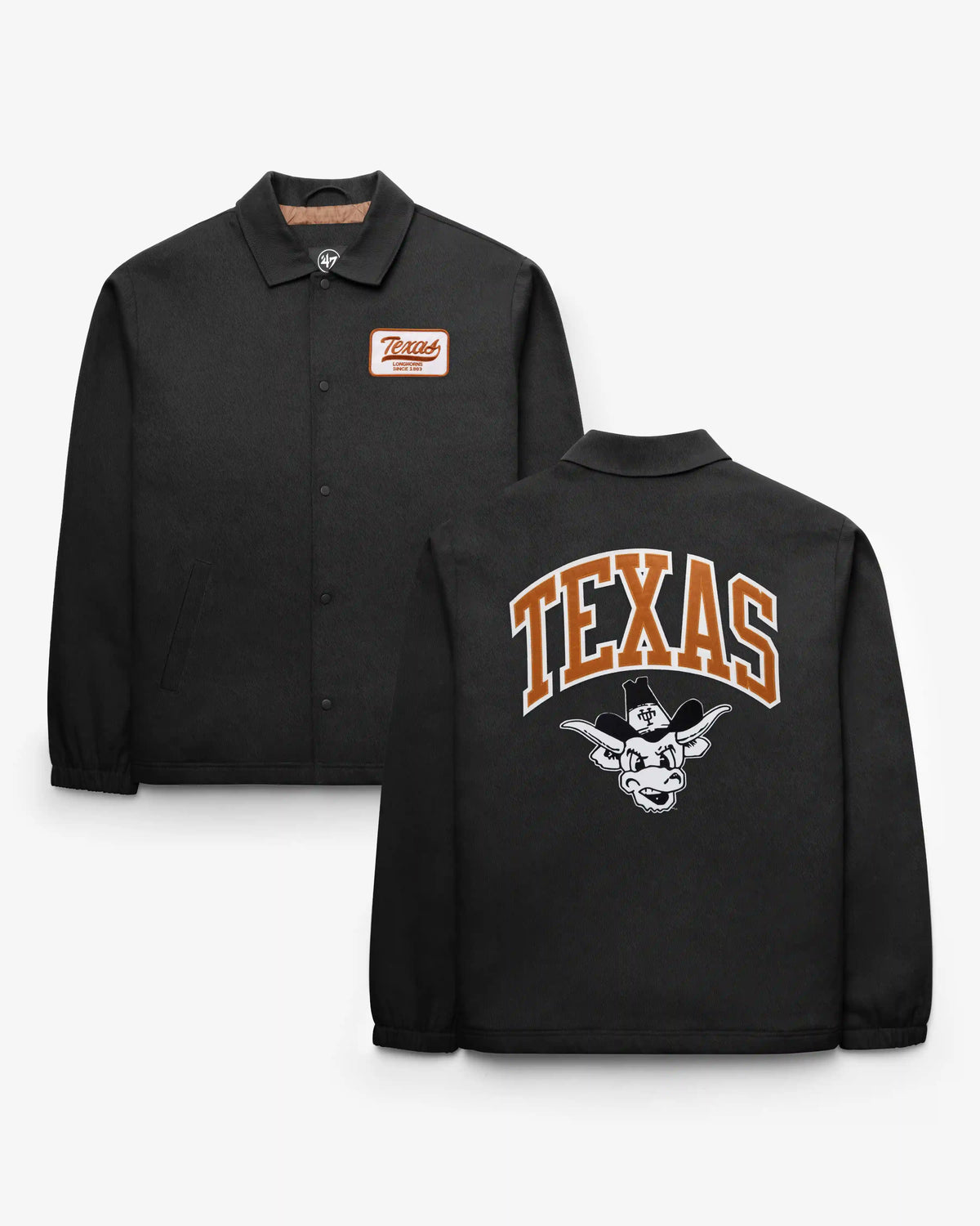 TEXAS LONGHORNS VINTAGE RETREAD '47 COACHES JACKET
