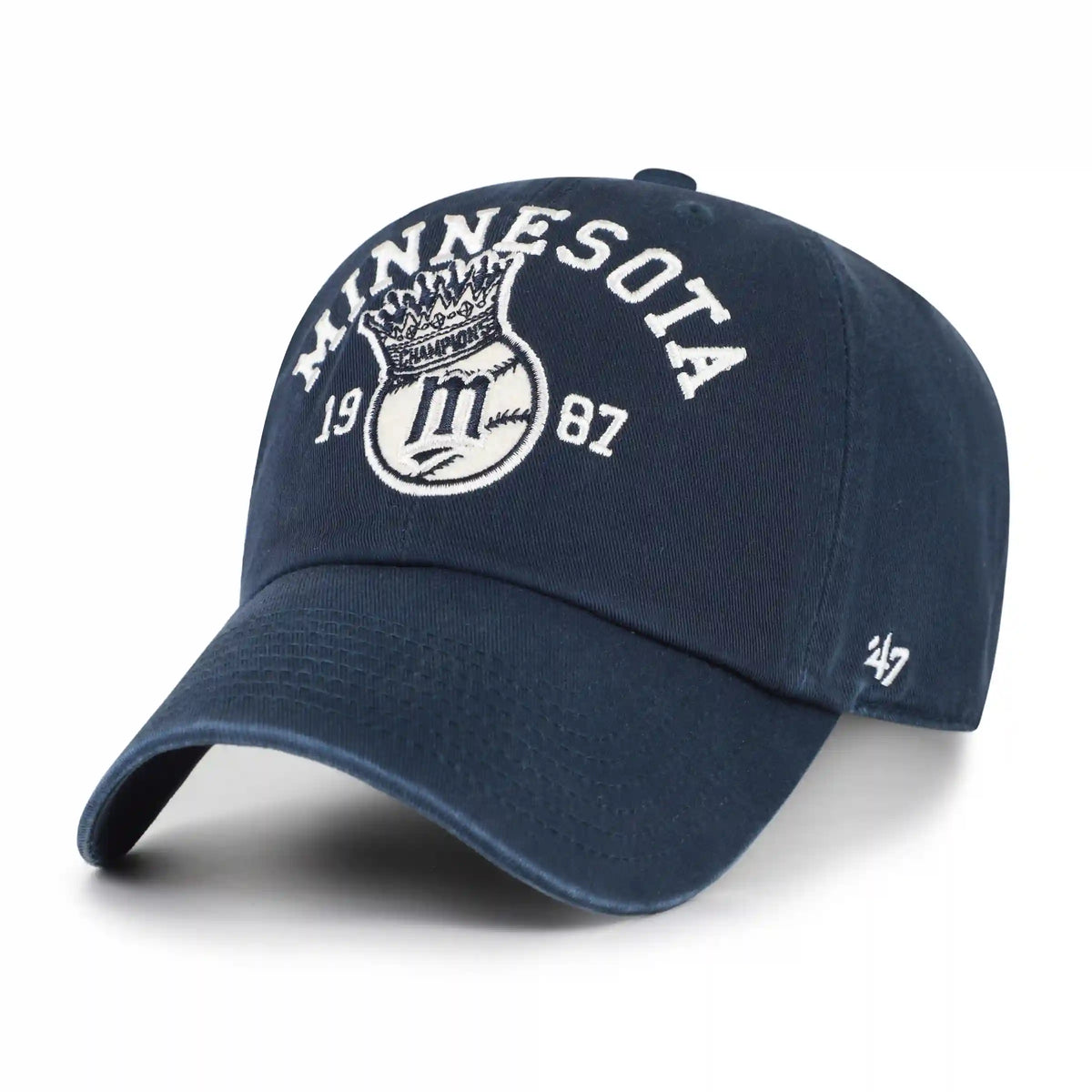 MINNESOTA TWINS COOPERSTOWN WORLD SERIES CROWN BALL '47 CLEAN UP