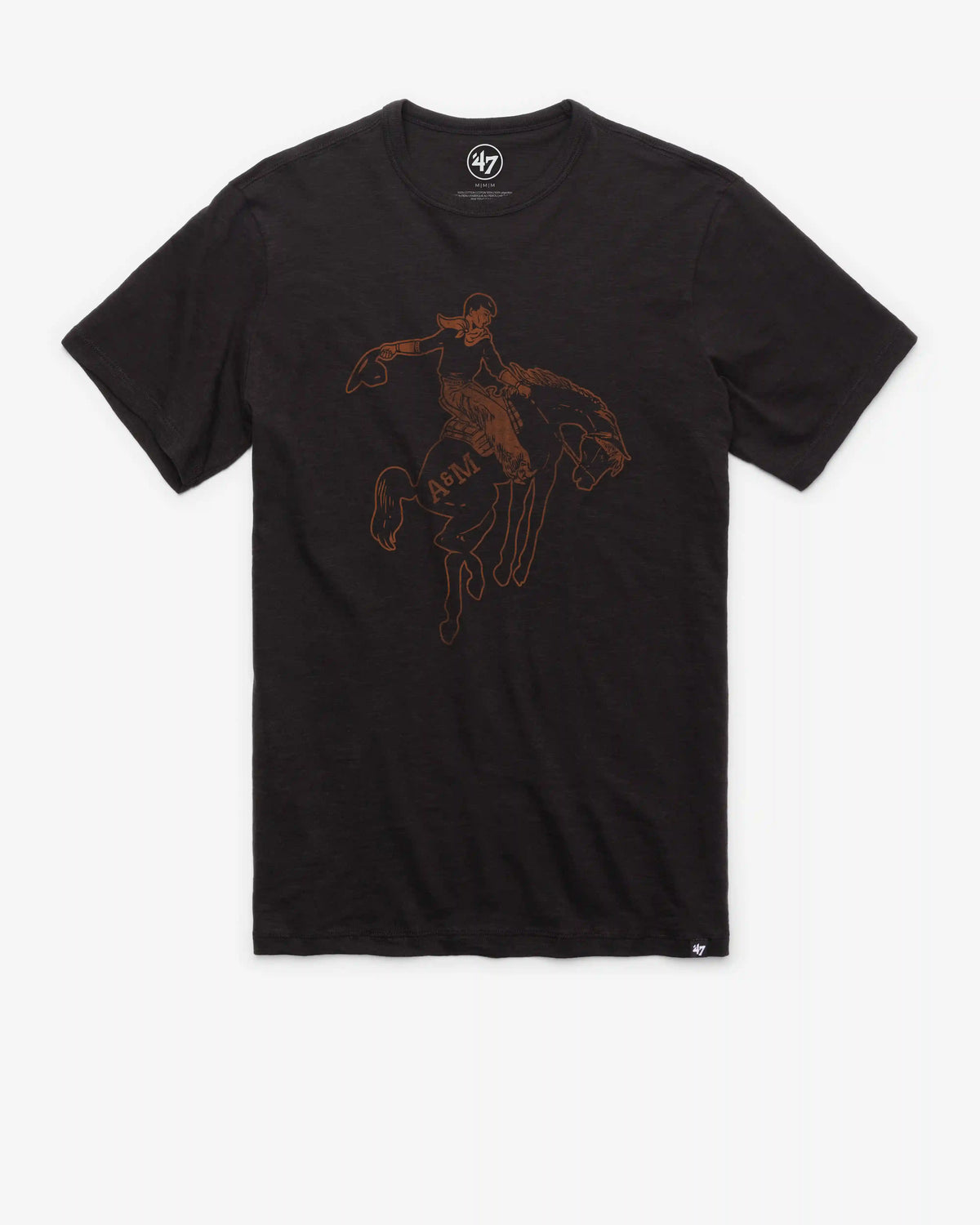 OKLAHOMA STATE COWBOYS VINTAGE GRIT '47 SCRUM TEE