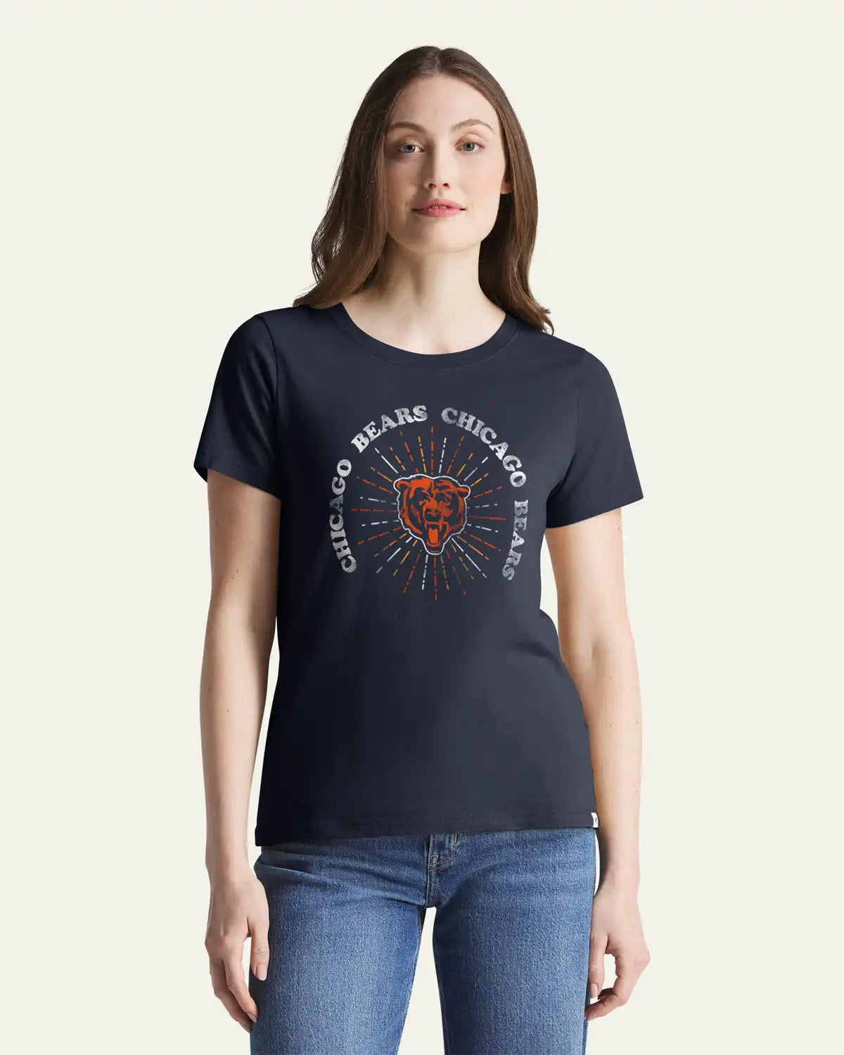 CHICAGO BEARS SHINE LINES '47 WOMEN'S EVERYDAY TEE