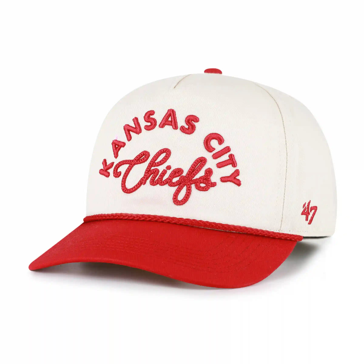 KANSAS CITY CHIEFS ROPE SCRIPT '47 WOMEN'S HITCH RF RELAXED FIT