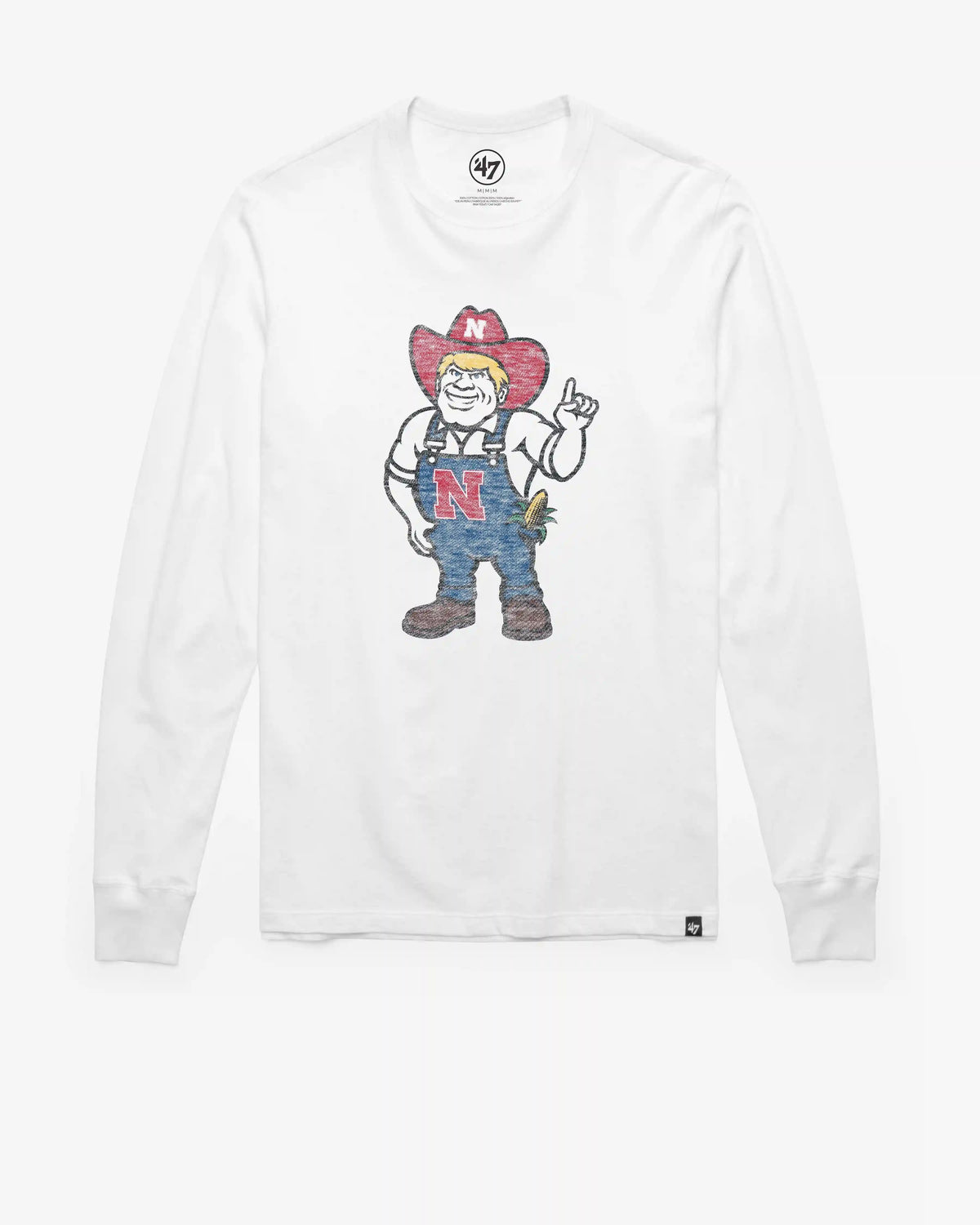 NEBRASKA CORNHUSKERS PREMIER '47 FRANKLIN LONG SLEEVE TEE