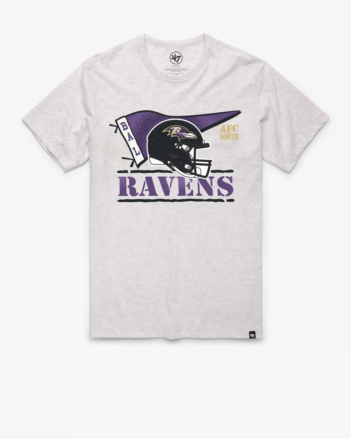 BALTIMORE RAVENS MOTION FIELD '47 FRANKLIN TEE