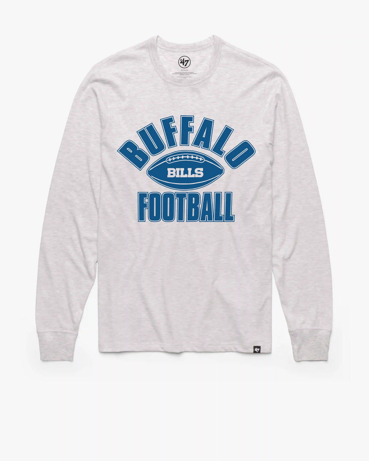 BUFFALO BILLS ISSUED '47 FRANKLIN LONG SLEEVE TEE