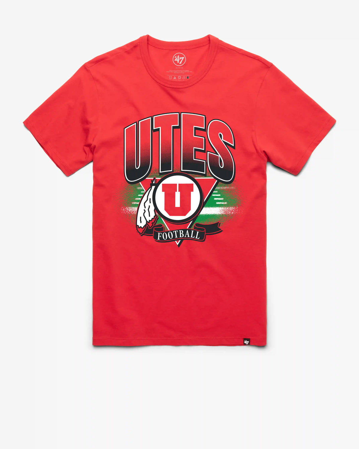 UTAH UTES ARENA FADE '47 FRANKLIN TEE