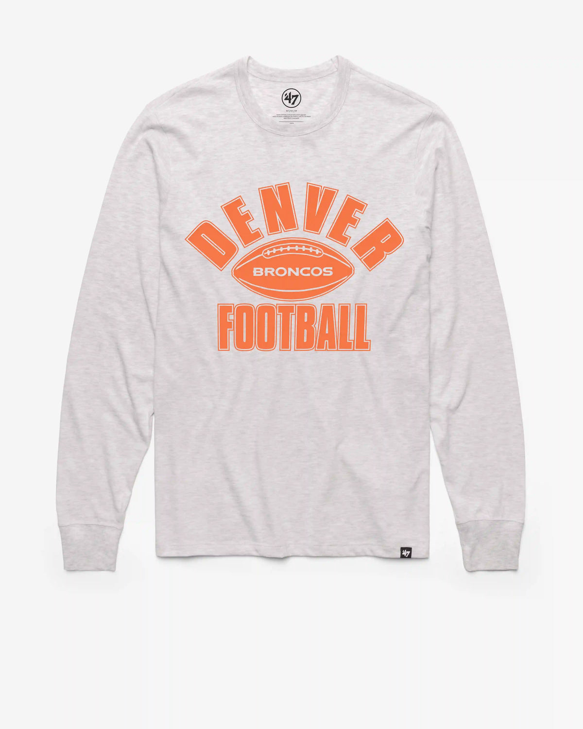 DENVER BRONCOS ISSUED '47 FRANKLIN LONG SLEEVE TEE
