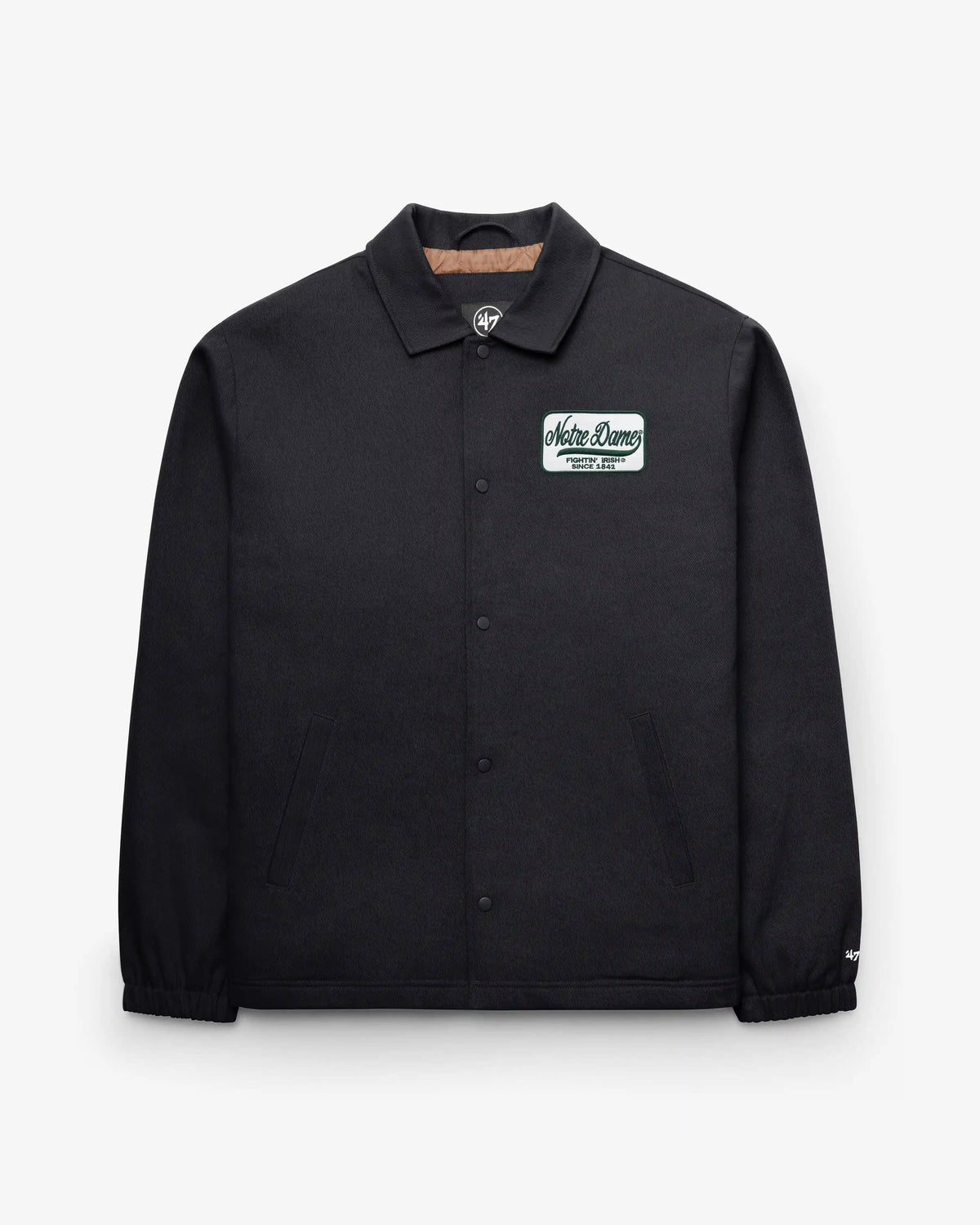 NOTRE DAME FIGHTIN IRISH VINTAGE RETREAD '47 COACHES JACKET