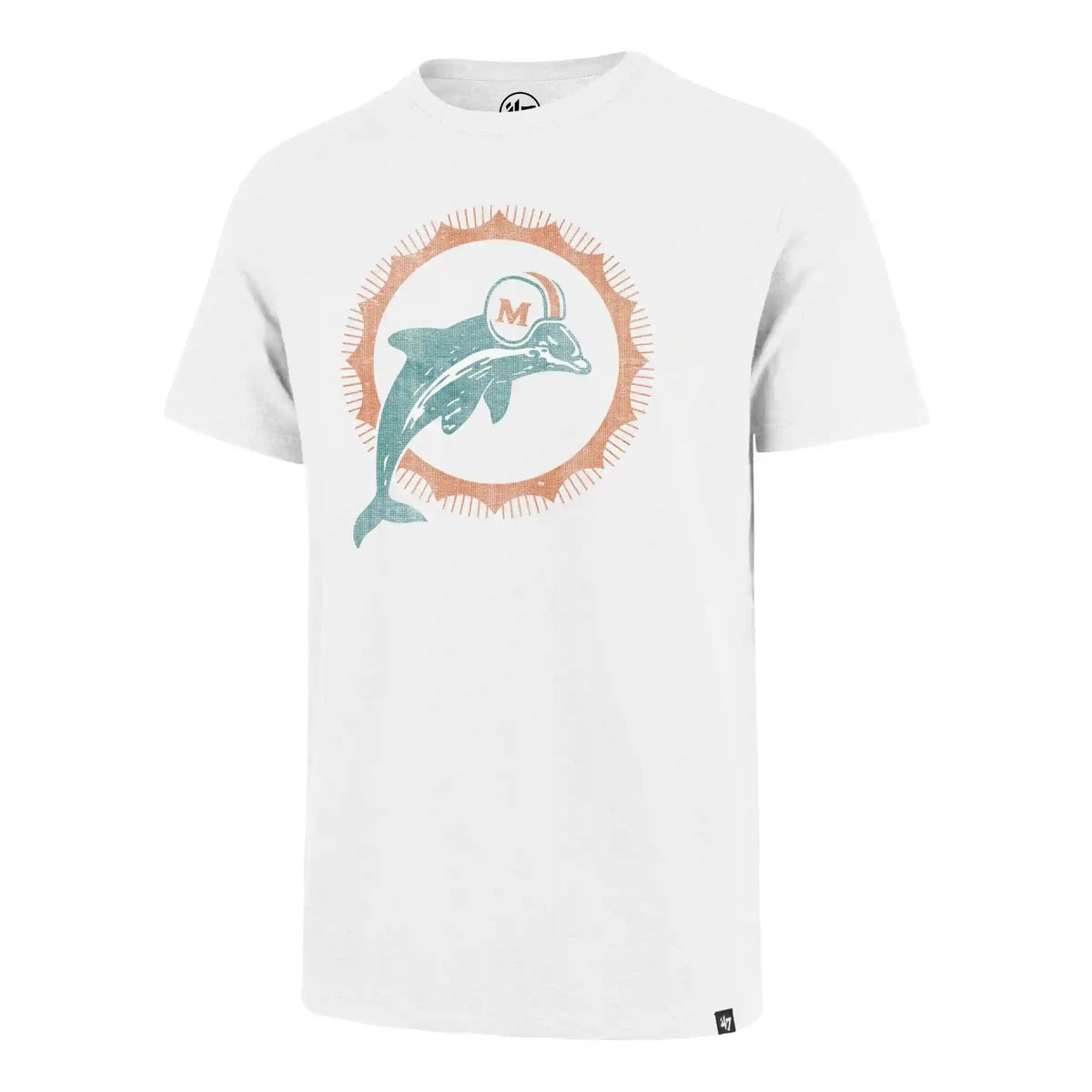 MIAMI DOLPHINS HISTORIC GRIT '47 SCRUM TEE