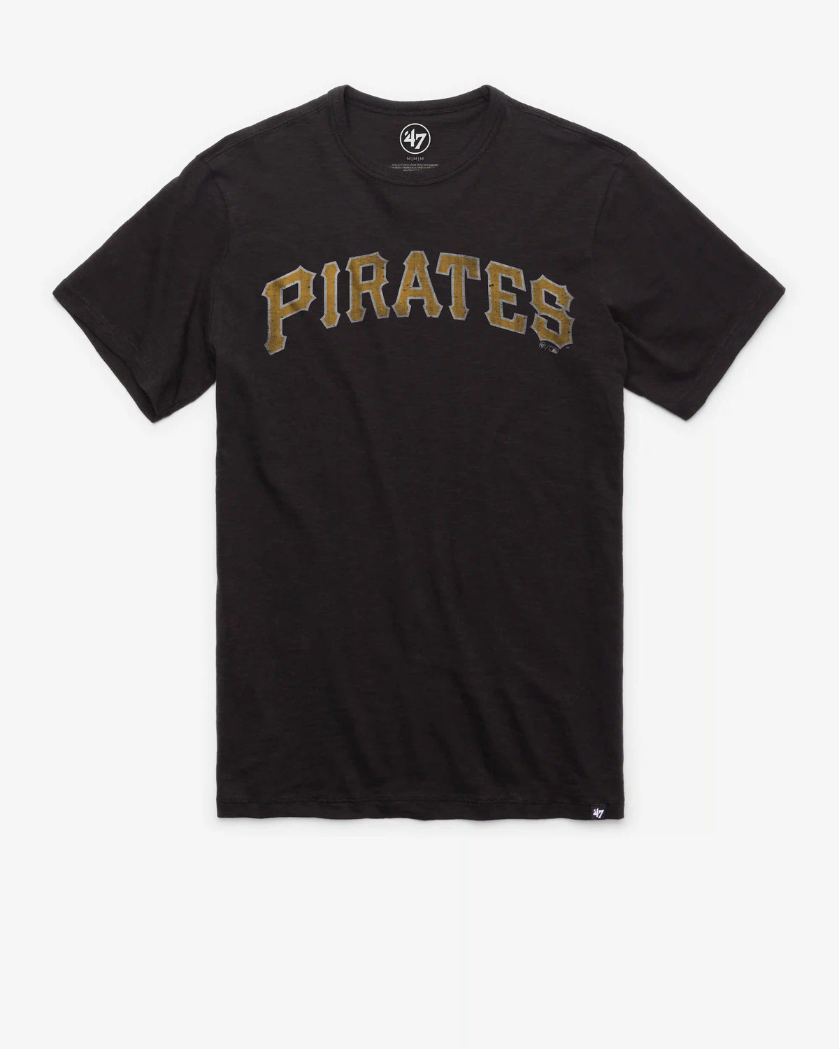 PITTSBURGH PIRATES GRIT WORDMARK '47 SCRUM TEE