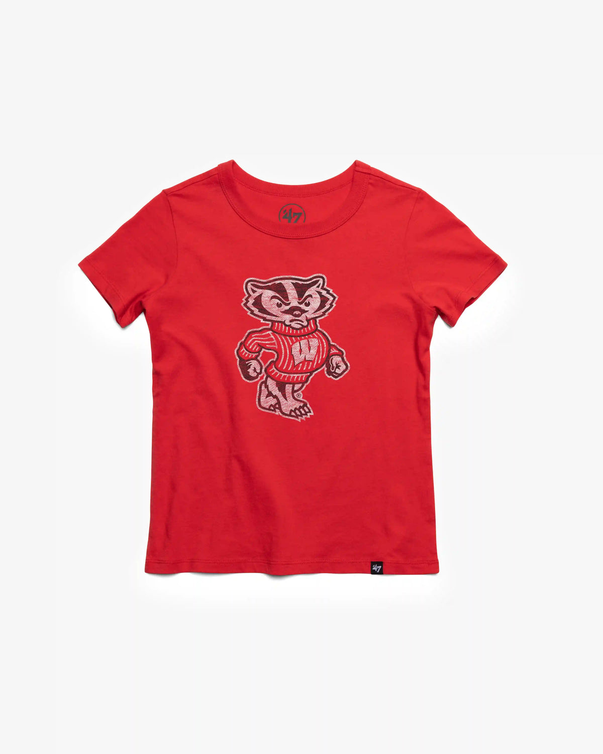 WISCONSIN BADGERS PREMIER '47 KID'S FRANKLIN TEE