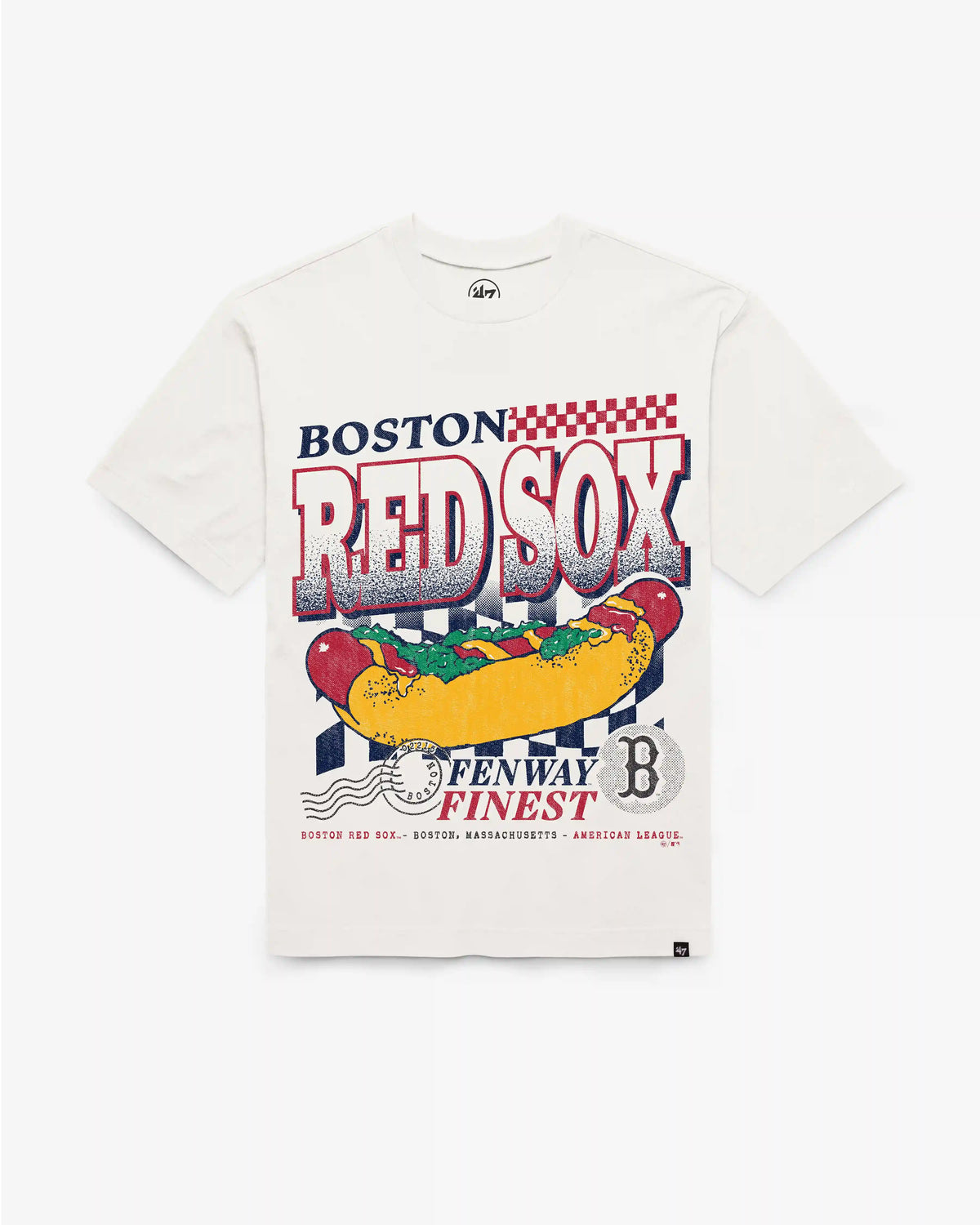 BOSTON RED SOX ON THE GRILL '47 FOUNDATION TEE