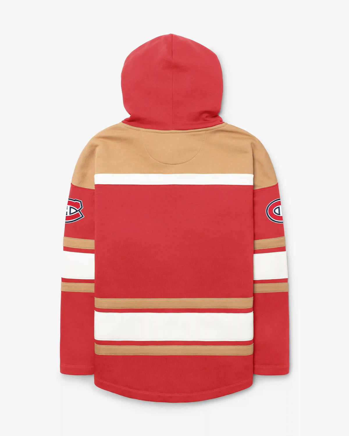 MONTREAL CANADIENS BLOCK SCRIPT SUPERIOR '47 LACER HOOD