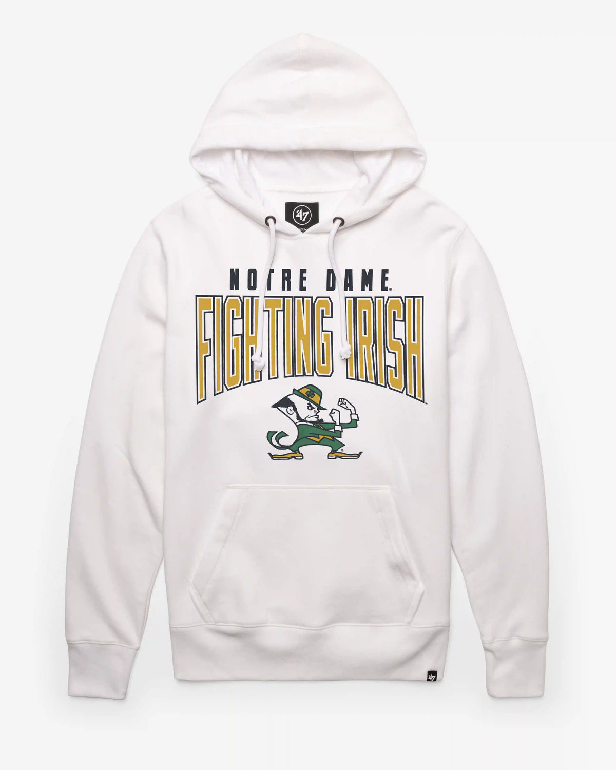NOTRE DAME FIGHTING IRISH TEAM ELEMENTS '47 ARCH HEADLINE HOOD