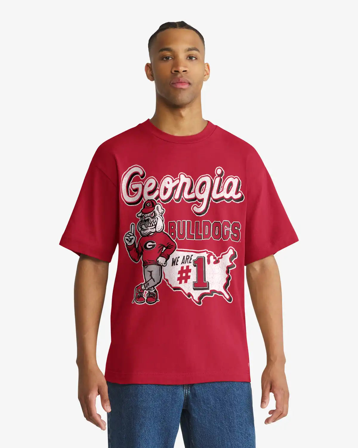 GEORGIA BULLDOGS MASCOT MANIA '47 FOUNDATION TEE