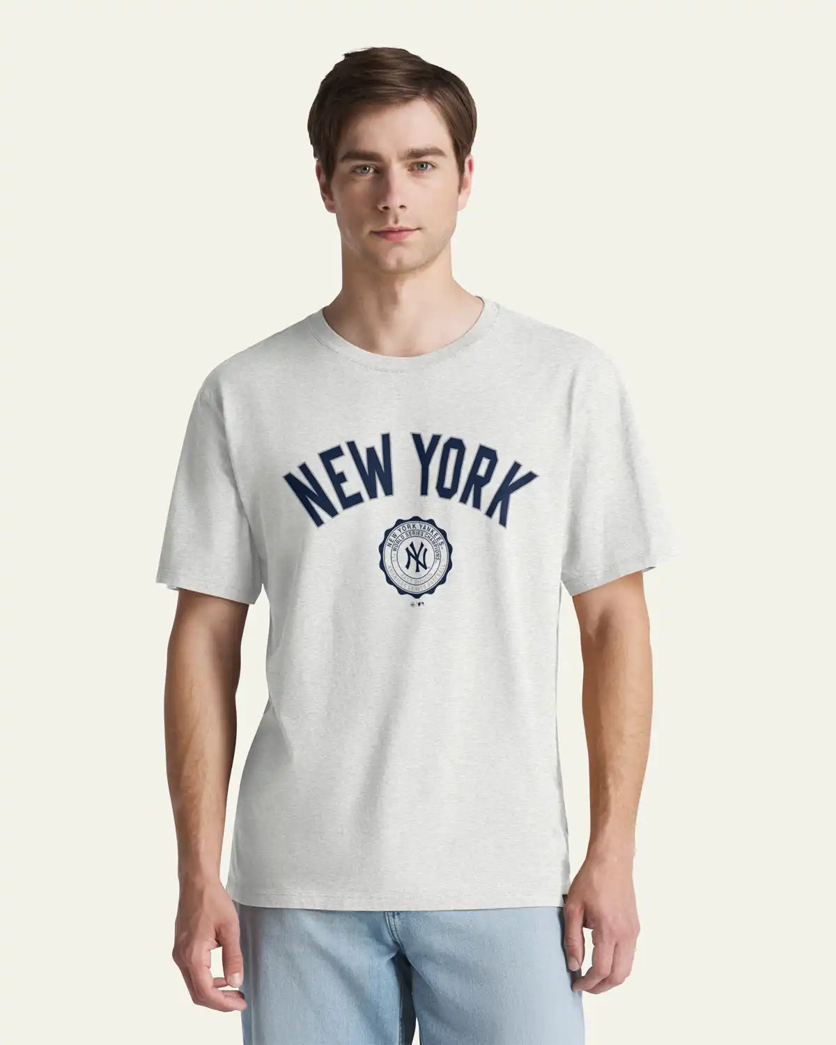 NEW YORK YANKEES COOPERSTOWN CREST BEND '47 EVERYDAY TEE