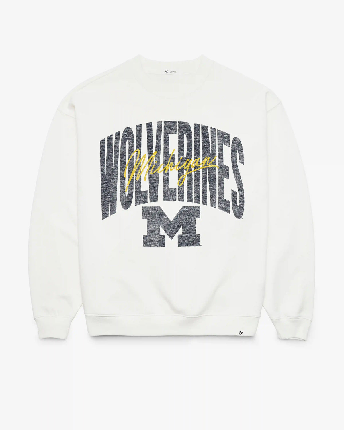 MICHIGAN WOLVERINES MUSE '47 WOMEN'S OVERSIZED CREW