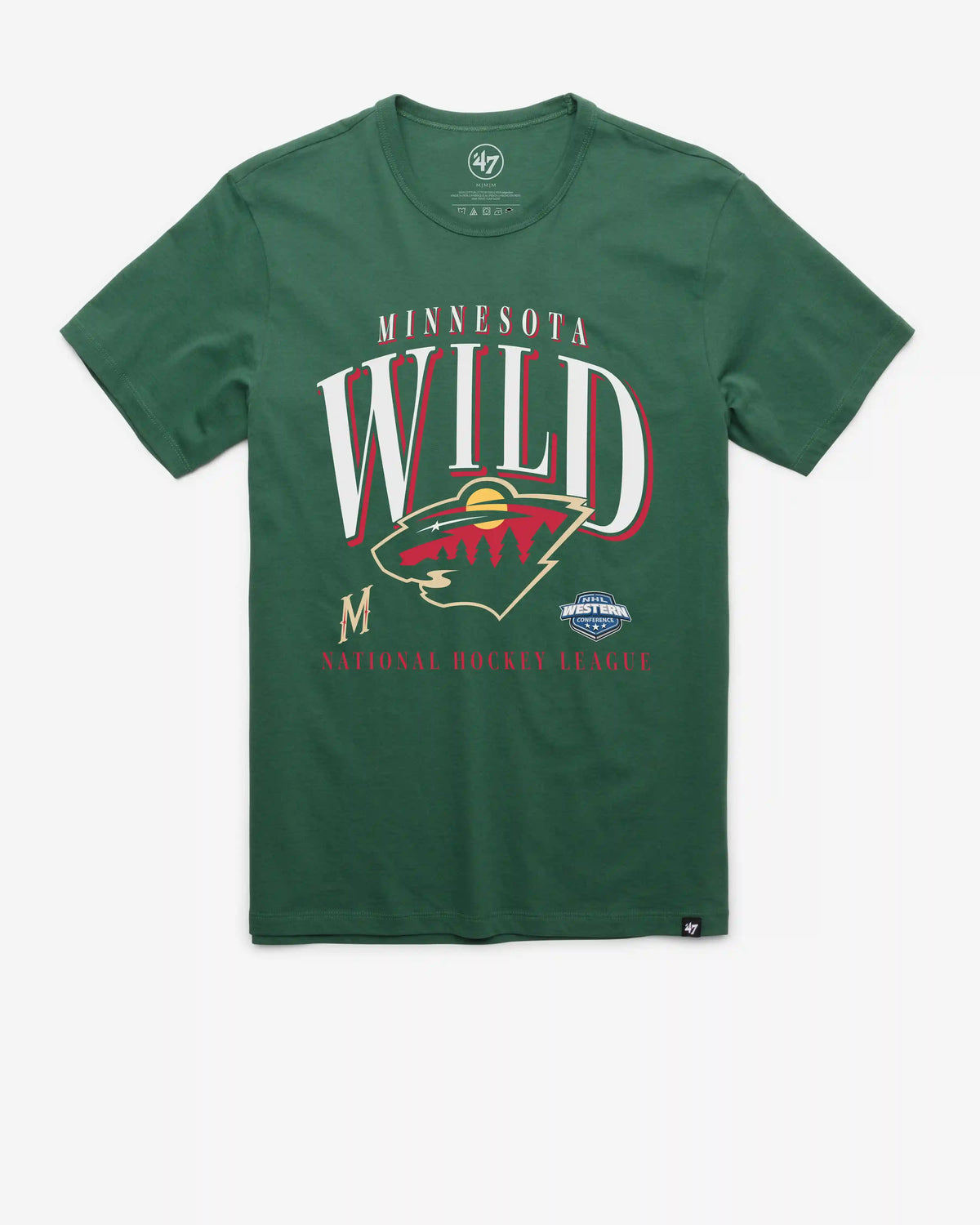 MINNESOTA WILD CREASE '47 FRANKLIN TEE